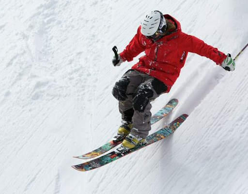 Another hobby I have is skiing!